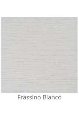 Custom laminated wood panel for indoor use color White Ash thickness 6/7 mm