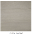 Custom laminated wood panel for indoor use color Larch Havana thickness 6/7 mm