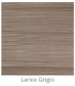 Pannello in legno laminato su misura per uso interno colore Larice Grigio spessore 6/7 mm