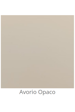Custom laminated wood panel for interior use color Ivory Matt thickness 6/7 mm