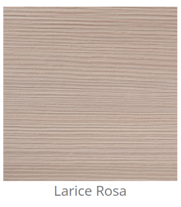 Pannello in legno laminato su misura per uso interno colore Larice Rosa spessore 6/7 mm