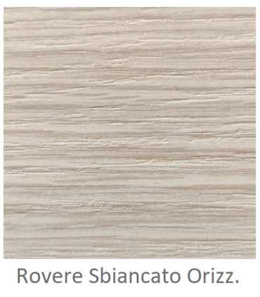 Customized laminated wood panel for interior use color Bleached Oak thickness 6/7 mm