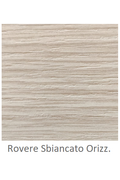 Maßgefertigte Schichtholzplatte für den Innenbereich Farbe Bleached Oak Dicke 6/7 mm