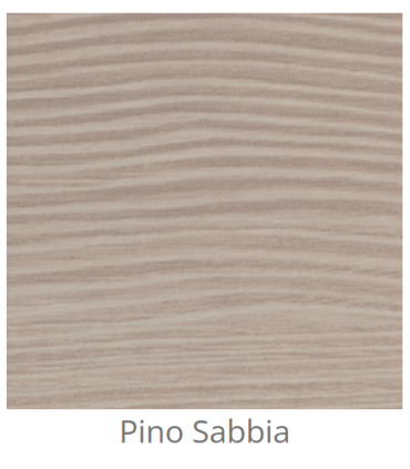 Pannello in legno laminato su misura per uso interno colore Pino Sabbia spessore 6/7 mm