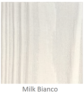 Panneau de bois stratifié sur mesure pour l'intérieur couleur blanc laiteux épaisseur 6/7 mm