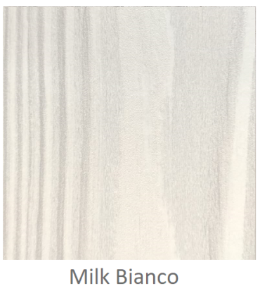 Panneau de bois stratifié sur mesure pour l'intérieur couleur blanc laiteux épaisseur 6/7 mm