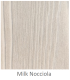 Pannello in legno laminato su misura per uso interno colore Milk Nocciola spessore 6/7 mm