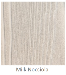 Panneau de bois stratifié sur mesure pour l'intérieur couleur noisette de lait épaisseur 6/7 mm