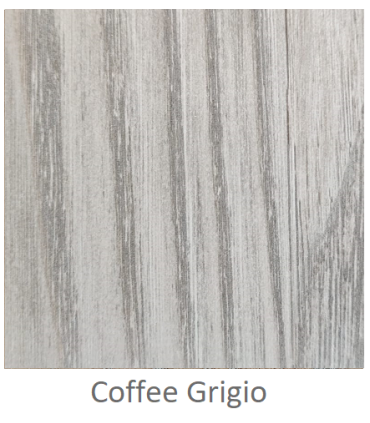 Panel de madera laminada a medida para interior color Coffe Grigio grosor 6/7 mm