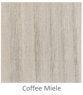 Customized laminated wood panel for indoor use color Coffe Miele thickness 6/7 mm