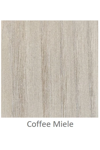 Customized laminated wood panel for indoor use color Coffe Miele thickness 6/7 mm
