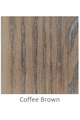 Custom laminated wood panel for indoor use color Coffe Brown thickness 6/7 mm