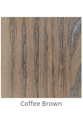 Custom laminated wood panel for indoor use color Coffe Brown thickness 6/7 mm