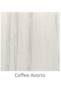 Custom laminated wood panel for interior use color Coffe Ivory thickness 6/7 mm