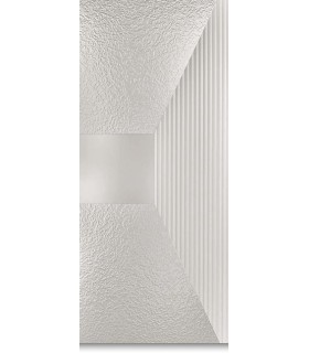 Pannello in Alluminio su misura per uso esterno Lux Bianco spessore 6/7 mm