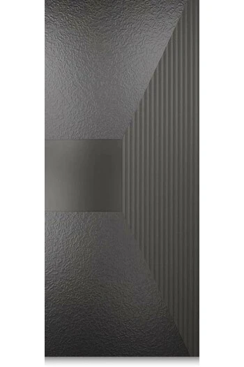 Pannello in Alluminio su misura per uso esterno Lux Grigio spessore 6/7 mm