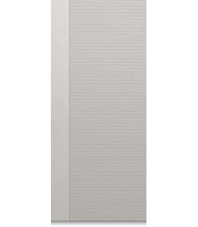 Pannello in Alluminio su misura per uso esterno Millerighe Bianco spessore 6/7 mm