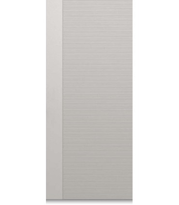 Pannello in Alluminio su misura per uso esterno Millerighe Bianco spessore 6/7 mm