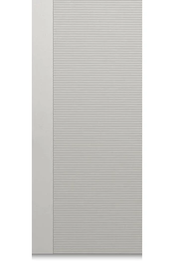 Pannello in Alluminio su misura per uso esterno Millerighe Bianco spessore 6/7 mm