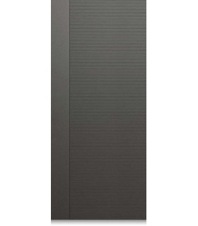 Pannello in Alluminio su misura per uso esterno Millerighe Grigio spessore 6/7 mm