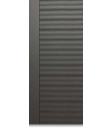 Pannello in Alluminio su misura per uso esterno Millerighe Grigio spessore 6/7 mm