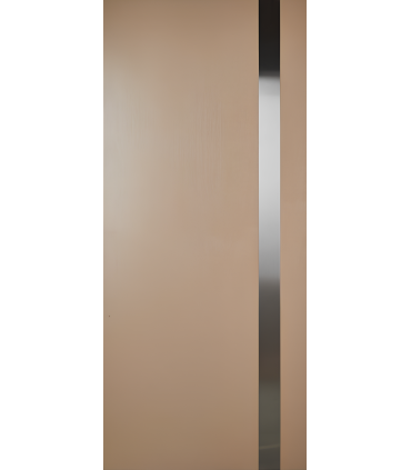 Pannello su misura per uso esterno ed interno in vari colori modello Ava001 con inserti in alluminio argento