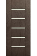 Customized panel for outdoor and indoor use in various colors model Teknology silver aluminum inserts
