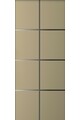 Customized Aluminum panel for outdoor use model 4160 thickness 6/7 mm with aluminum inserts