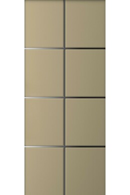 Customized Aluminum panel for outdoor use model 4160 thickness 6/7 mm with aluminum inserts