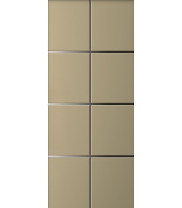 Pannello in Alluminio su misura per uso esterno modello 4160 spessore 6/7 mm con inserti in alluminio