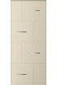 Panel de aluminio a medida para exteriores modelo 4385 espesor 6/7 mm con inserciones de aluminio