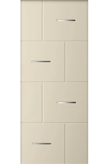 Panneau en aluminium sur mesure pour usage extérieur modèle 4385 épaisseur 6/7 mm avec inserts en aluminium