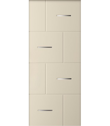 Pannello in Alluminio su misura per uso esterno modello 4385 spessore 6/7 mm con inserti in alluminio