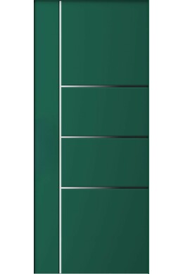 Panel de aluminio a medida para uso exterior modelo 4410 espesor 6/7 mm con inserciones de aluminio