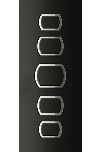 Maßgefertigte Aluminiumplatte für den Außenbereich Modell 4030 Dicke 6/7 mm mit Aluminiumeinlagen