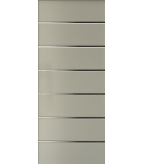 Pannello in Alluminio su misura per uso esterno modello 4100 spessore 6/7 mm con inserti in alluminio