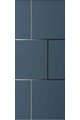 Panneau en aluminium sur mesure pour usage extérieur modèle 4360 épaisseur 6/7 mm avec inserts en aluminium