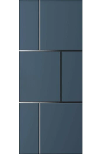Panel de aluminio a medida para exteriores modelo 4360 espesor 6/7 mm con inserciones de aluminio