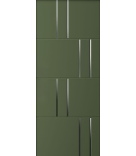 Pannello in Alluminio su misura per uso esterno modello 4395 spessore 6/7 mm con inserti in alluminio