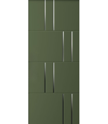 Pannello in Alluminio su misura per uso esterno modello 4395 spessore 6/7 mm con inserti in alluminio