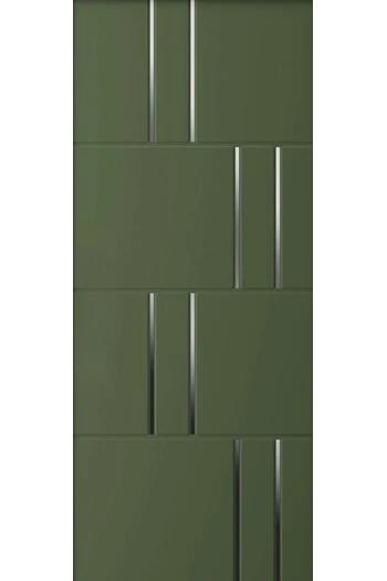 Pannello in Alluminio su misura per uso esterno modello 4395 spessore 6/7 mm con inserti in alluminio