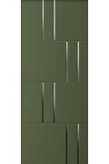 Panneau en aluminium sur mesure pour l'extérieur modèle 4395 épaisseur 6/7 mm avec inserts en aluminium