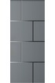 Panel de aluminio a medida para exteriores modelo 4400 espesor 6/7 mm con inserciones de aluminio