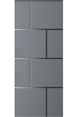 Panel de aluminio a medida para exteriores modelo 4400 espesor 6/7 mm con inserciones de aluminio