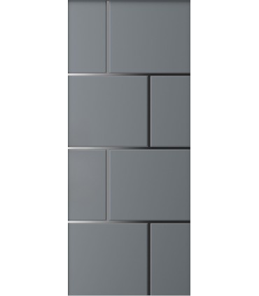 Pannello in Alluminio su misura per uso esterno modello 4400 spessore 6/7 mm con inserti in alluminio