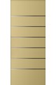 Panneau sur mesure en aluminium pour usage extérieur modèle 4540 épaisseur 6/7 mm avec inserts en aluminium