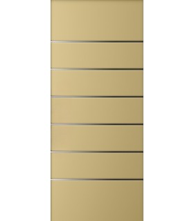 Pannello in Alluminio su misura per uso esterno modello 4540 spessore 6/7 mm con inserti in alluminio