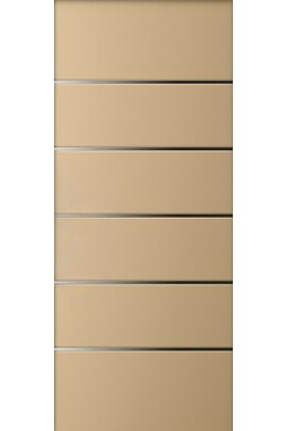 Panneau en aluminium sur mesure pour usage extérieur modèle 4550 épaisseur 6/7 mm avec inserts en aluminium