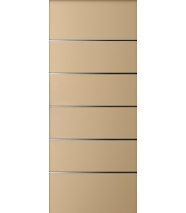 Pannello in Alluminio su misura per uso esterno modello 4550 spessore 6/7 mm con inserti in alluminio