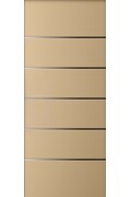 Maßgefertigte Aluminiumplatte für den Außenbereich Modell 4550 Dicke 6/7 mm mit Aluminiumeinlagen